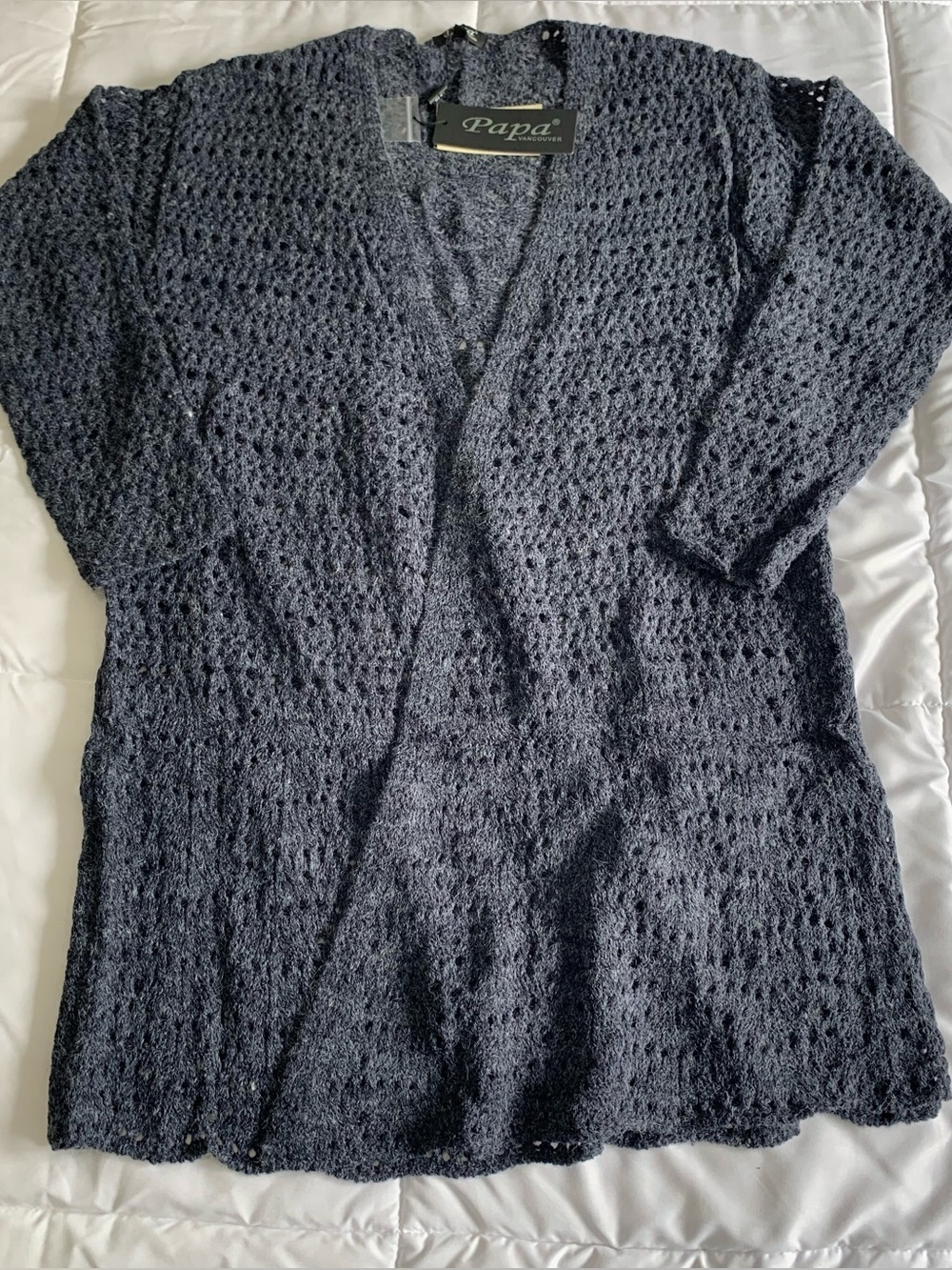 New with tags Papa Vancouver cardigan size L